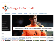 Tablet Screenshot of gunghofootball.com